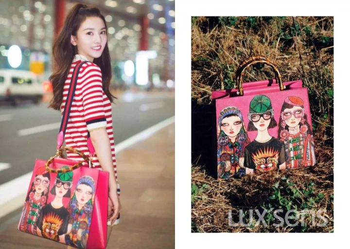 gucci广州瑰丽,gucci经典包包超mini拼红