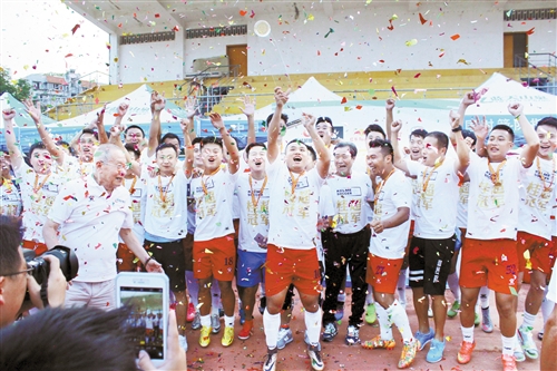 中国足球协会5人制足球超级联赛,足球荒漠中国