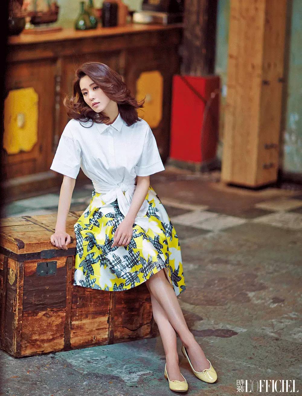 刘诗诗淡雅脱俗温婉迷人,刘诗诗飞花如蝶