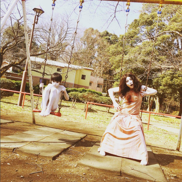 贞子和伽椰子恐怖片段,贞子vs伽椰子高能片段