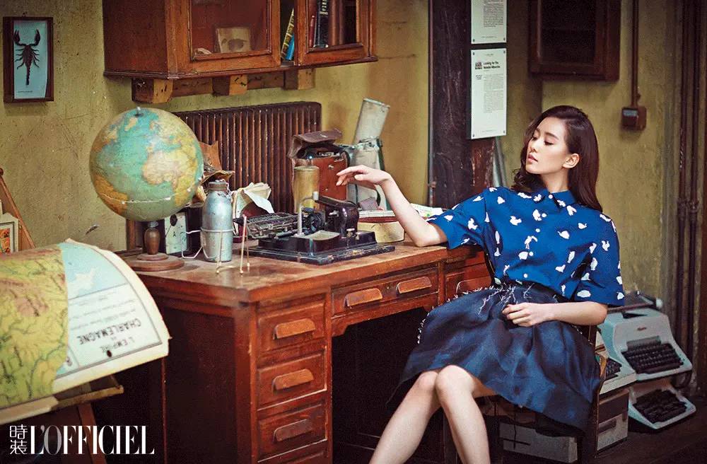 刘诗诗淡雅脱俗温婉迷人,刘诗诗飞花如蝶