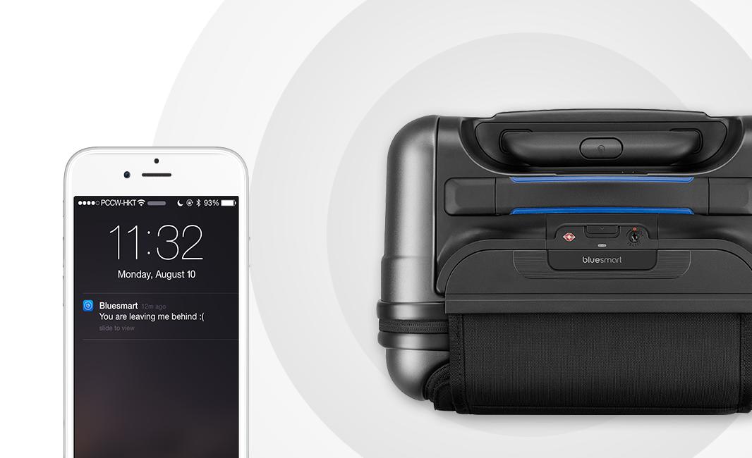 原来这个智能拉杆箱已经能够买到了！