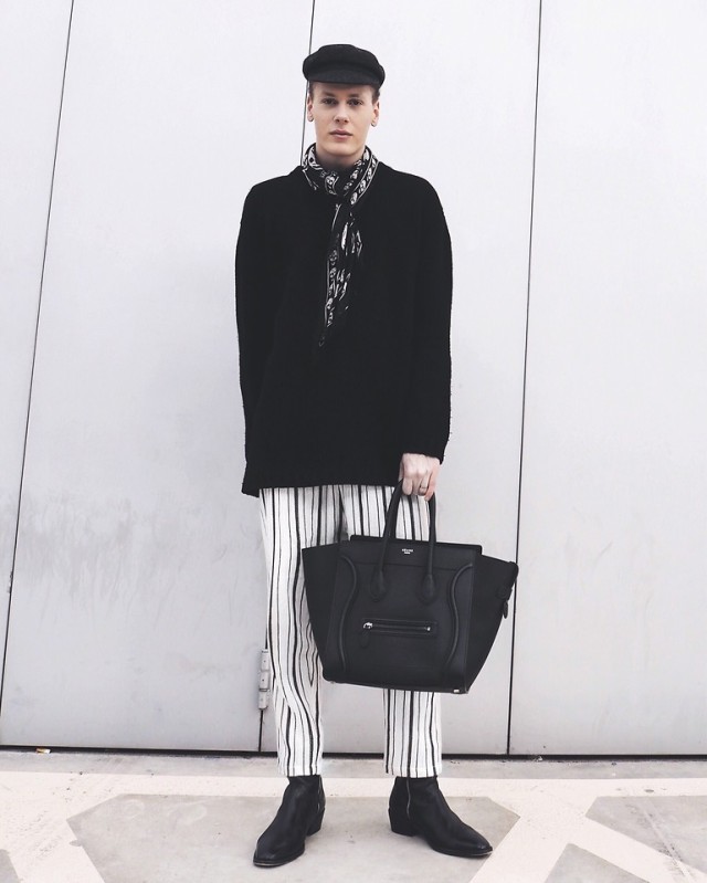 男生提升气质法则,男士气质双肩背包