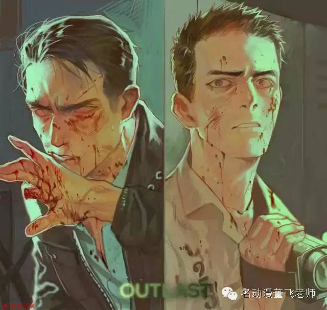 大叔风格插画,帅气大叔的日常插画