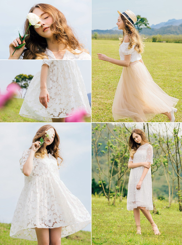 杨幂连衣裙怎么搭配,杨幂连衣裙搭配