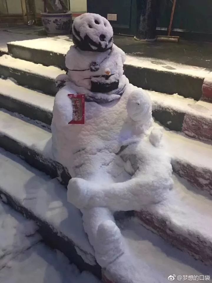 南京雪人照片,南京寻找雪人的地方