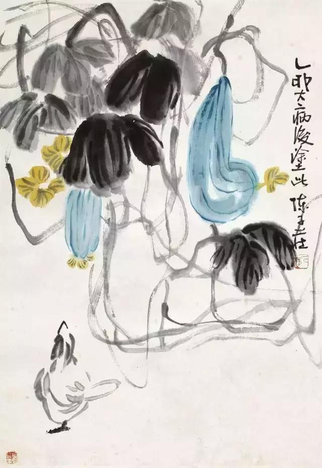 最告捷的陈子庄画,陈子庄的画多少钱高清作品图