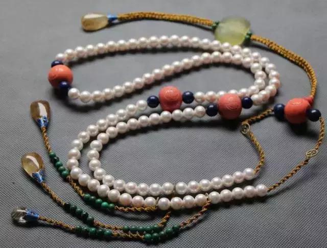 清朝官员为何戴108颗朝珠,朝珠清代108颗是多大的珠子