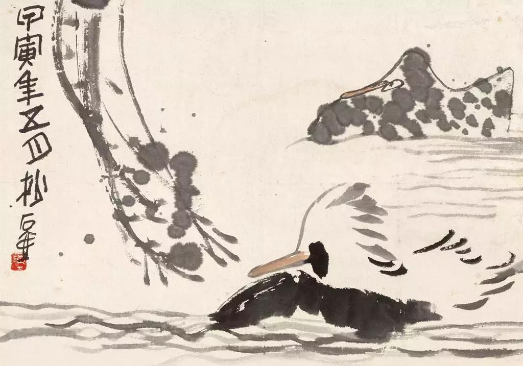 最告捷的陈子庄画,陈子庄的画多少钱高清作品图