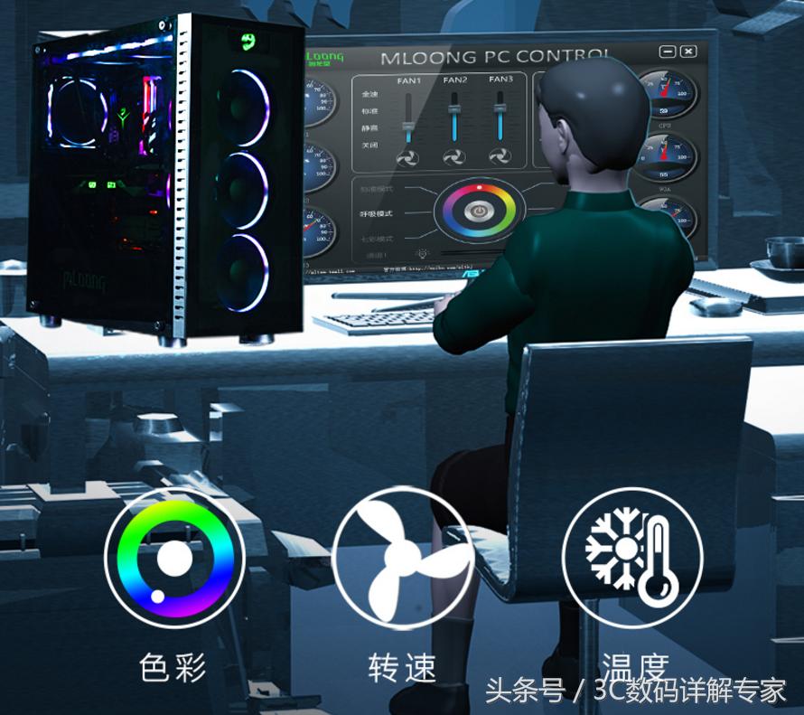 电脑i7水冷游戏主机推荐,吃鸡一体式水冷电脑推荐