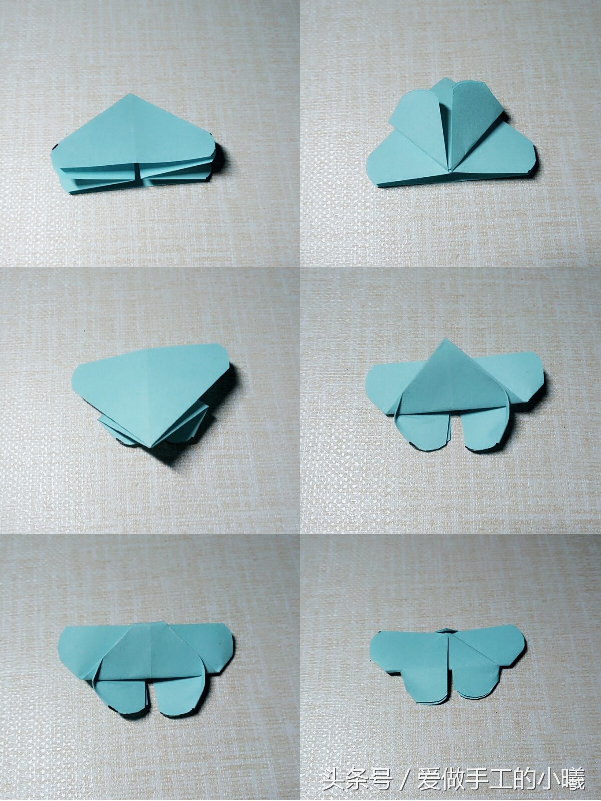 蝴蝶折纸教程看过来,所有蝴蝶折纸教程