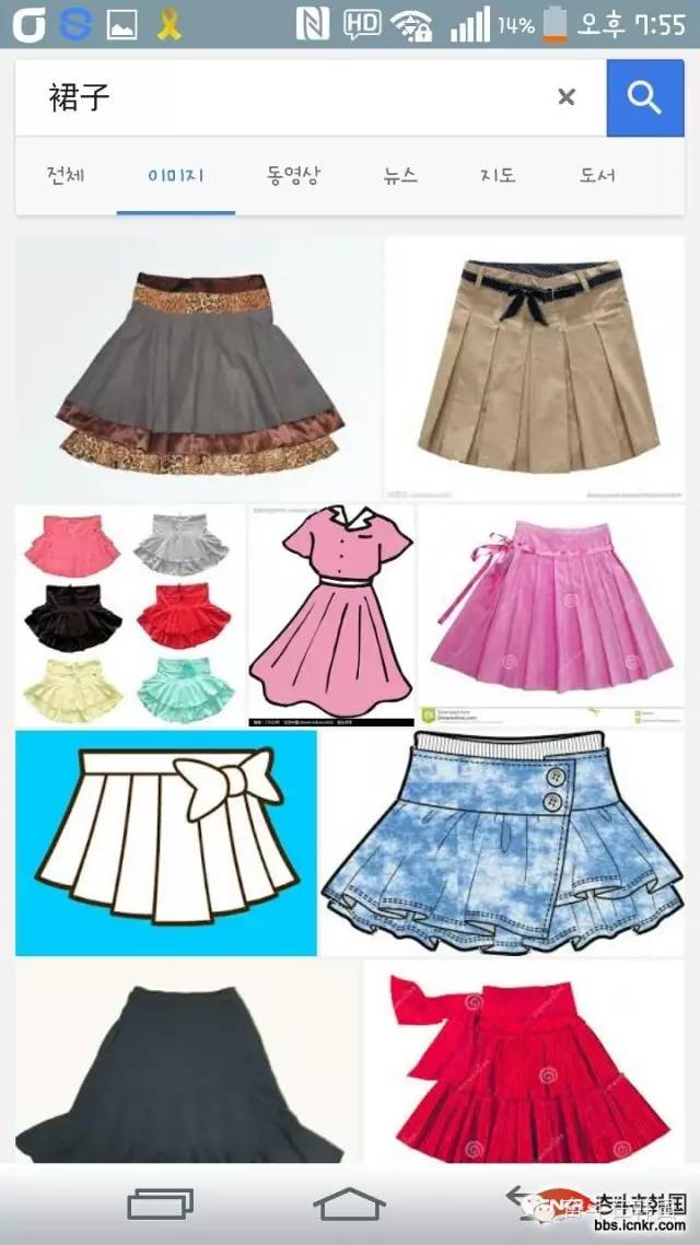 用10个国家的语言在谷歌上搜“裙子”这个词，韩国最污........