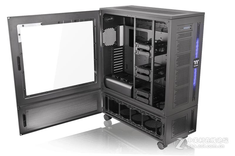 tt100机箱分体式水冷,ttw100机箱评测