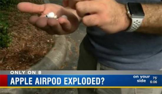 美国苹果耳机airpods,苹果airpods爆炸是真的吗