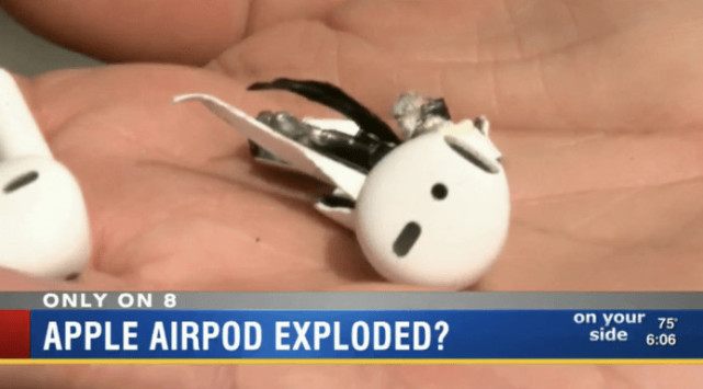 美国苹果耳机airpods,苹果airpods爆炸是真的吗