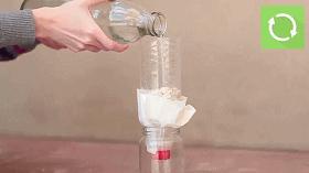 塑料瓶乌龟缸滤水器,用塑料瓶自制滤水器