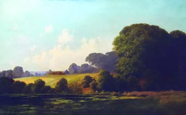 意象油画名家作品,当代中国油画名家写生风景