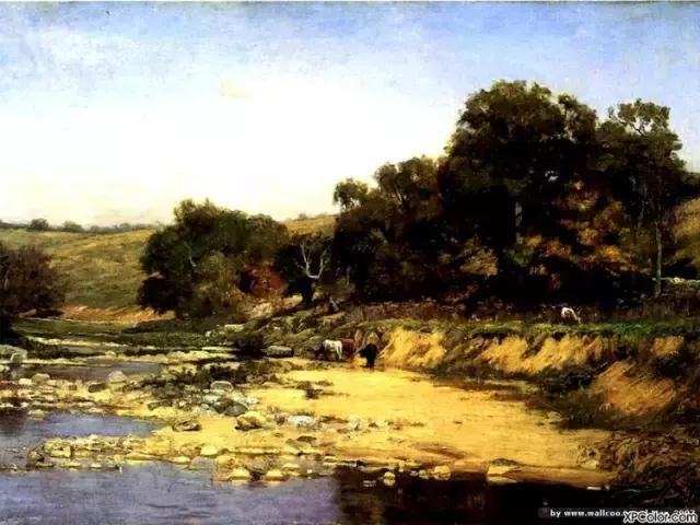 意象油画名家作品,当代中国油画名家写生风景