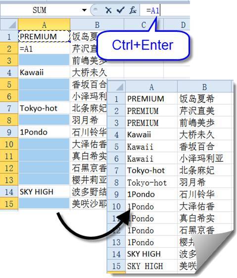 快速整理excel表格的行高和列宽,excel函数公式大全表格整理