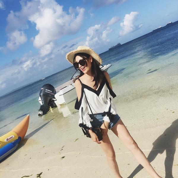 欧尼力羽绒服韩风,韩风奶油感欧尼裙