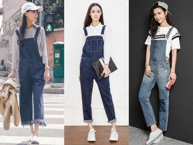 背带裤减龄必备单品,背带裤减龄必备品