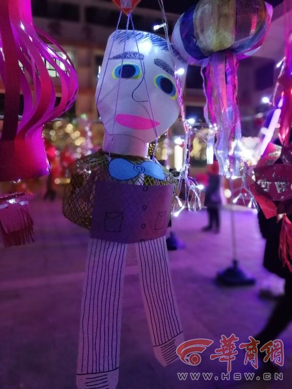 亲子灯笼手工制作中秋彩灯,手工制作小灯笼里放的灯光