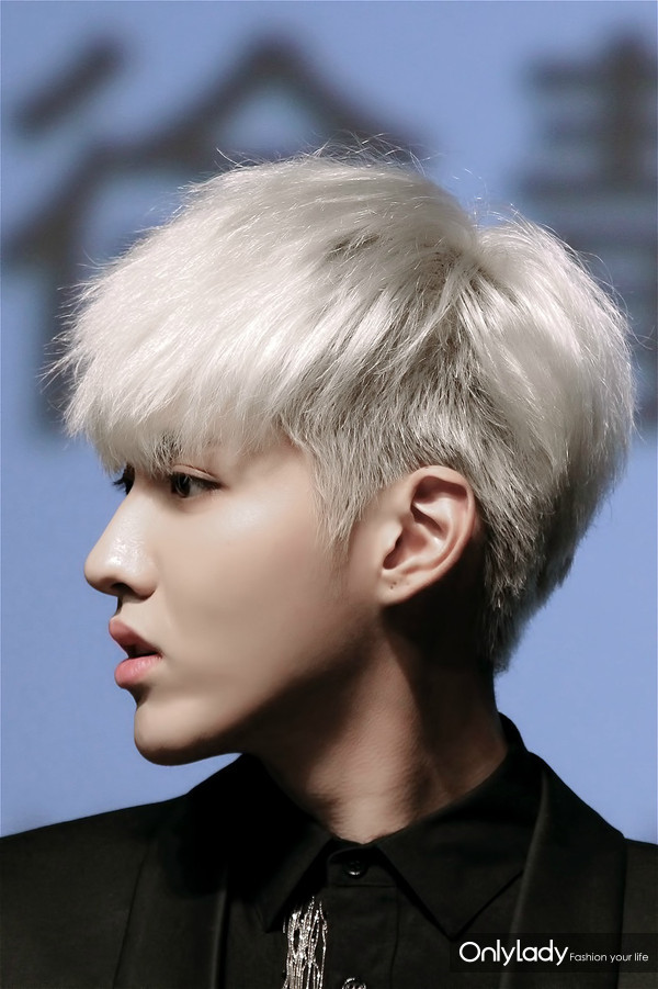 李宇春短发帅气一身黑衣服,李宇春剪头发短发