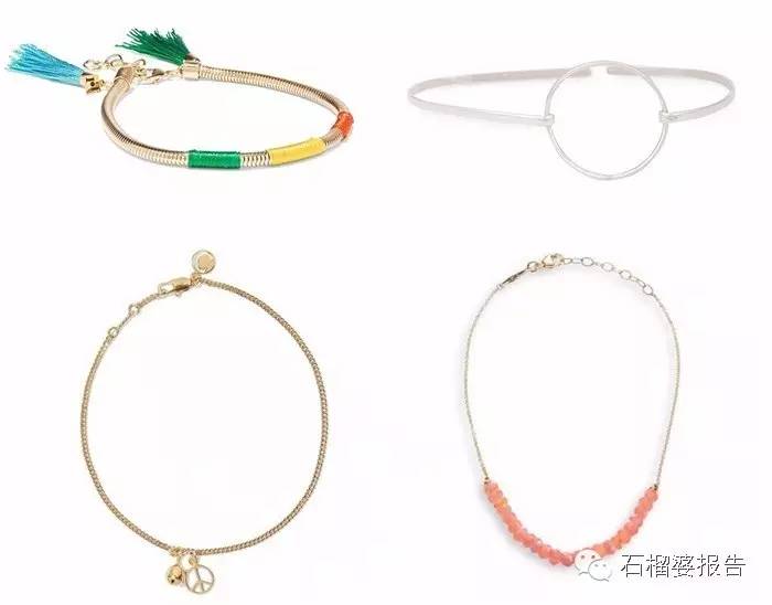 夏季流行配饰选择,夏季新配饰图片大全