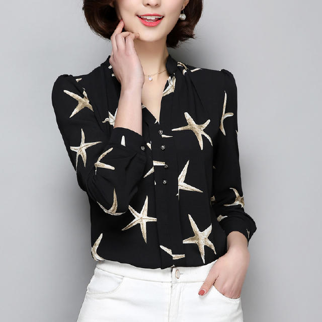 雪纺衫小清新夏季,夏季甜美雪纺衫