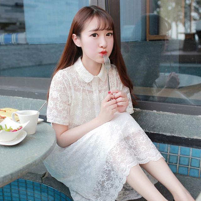 蕾丝连衣裙，性感到无可救药~