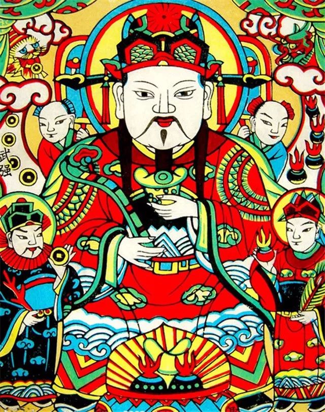 2020年接财神九宫格,大小五路财神有什么讲究