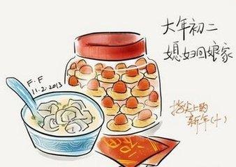 发财中国红红火火过年,过年的年俗大全及风俗