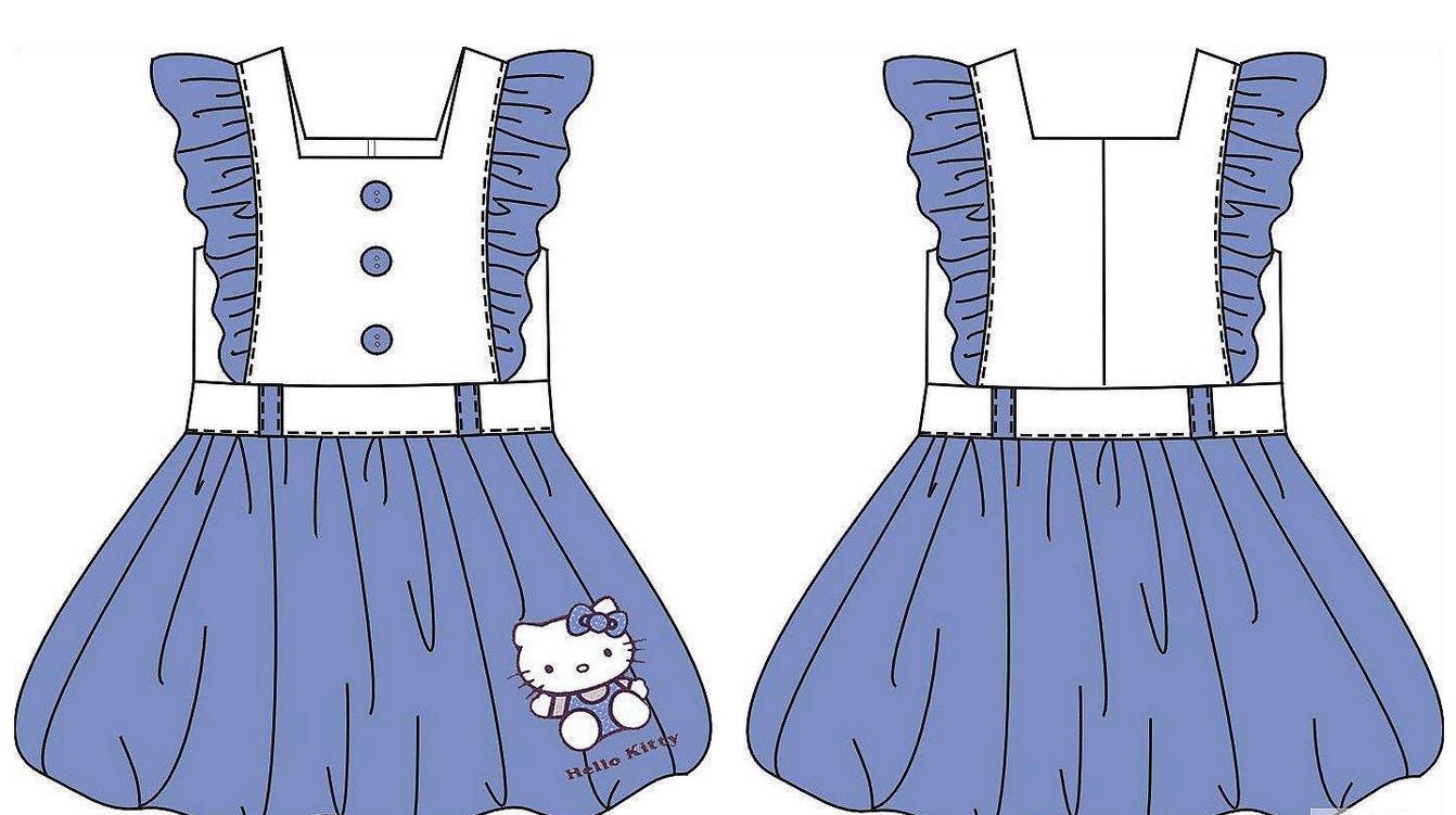 姥姥亲自给外孙女设计服装,开网店月入过万