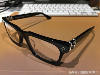 克罗心墨镜的镜片,chromehearts克罗心半框眼镜