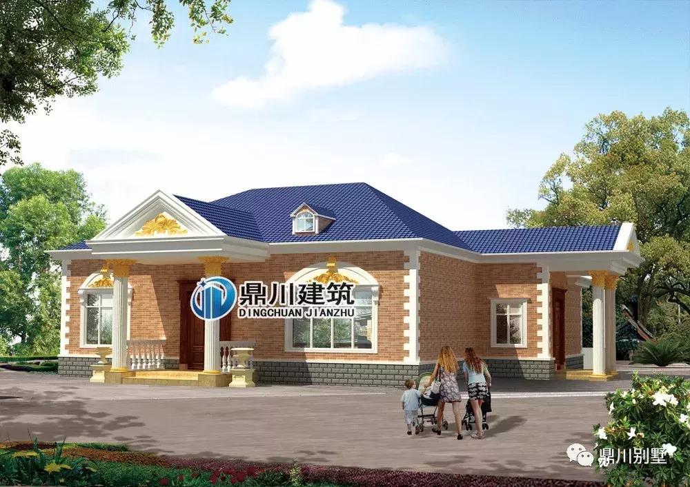 农村一层100平方轻钢别墅要多少钱,11款一层农村别墅