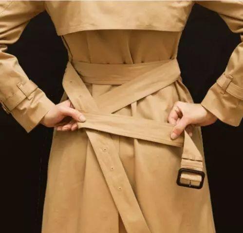 风衣腰带系法大全简单又好看,怎么系风衣外套后面的腰带结