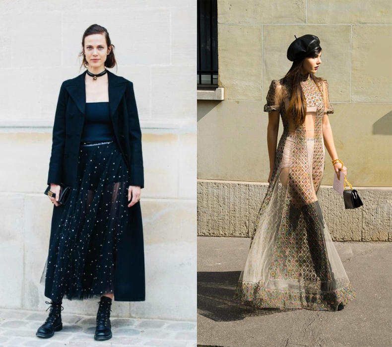 半身网纱裙怎么才时尚,今年最流行的百搭网纱裙