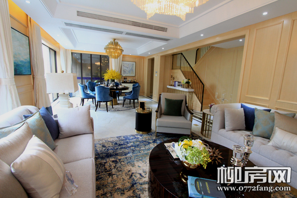 约167平墅样板间邀您品鉴,带你看盛天东郡300平大平层样板间