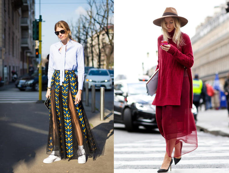 半身网纱裙怎么才时尚,今年最流行的百搭网纱裙