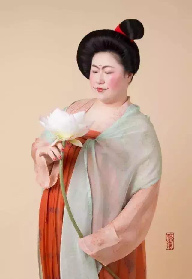 胖女生汉服惊艳,胖mm大码汉服