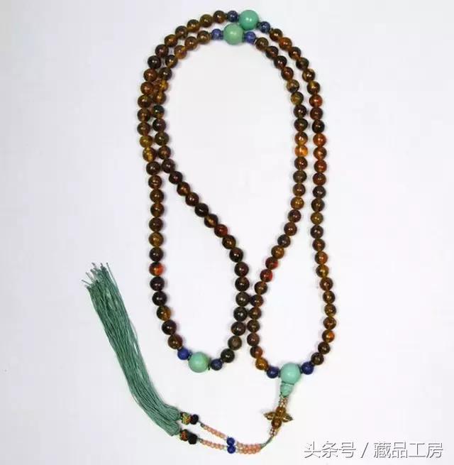 朝珠108颗，为什么要用彩珠相间？