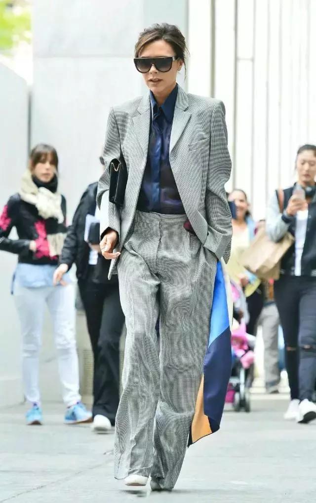 格纹怎么穿显瘦,韩式格纹怎么穿