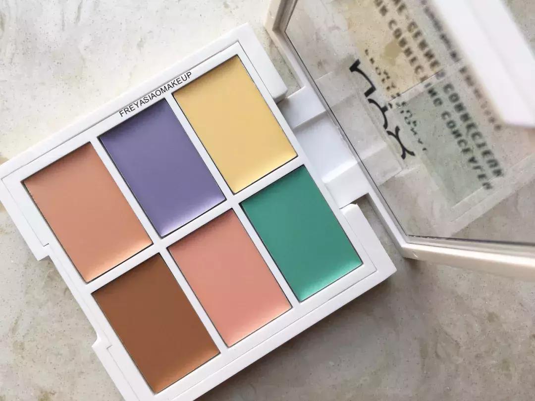 试色｜NYX6色遮瑕盘