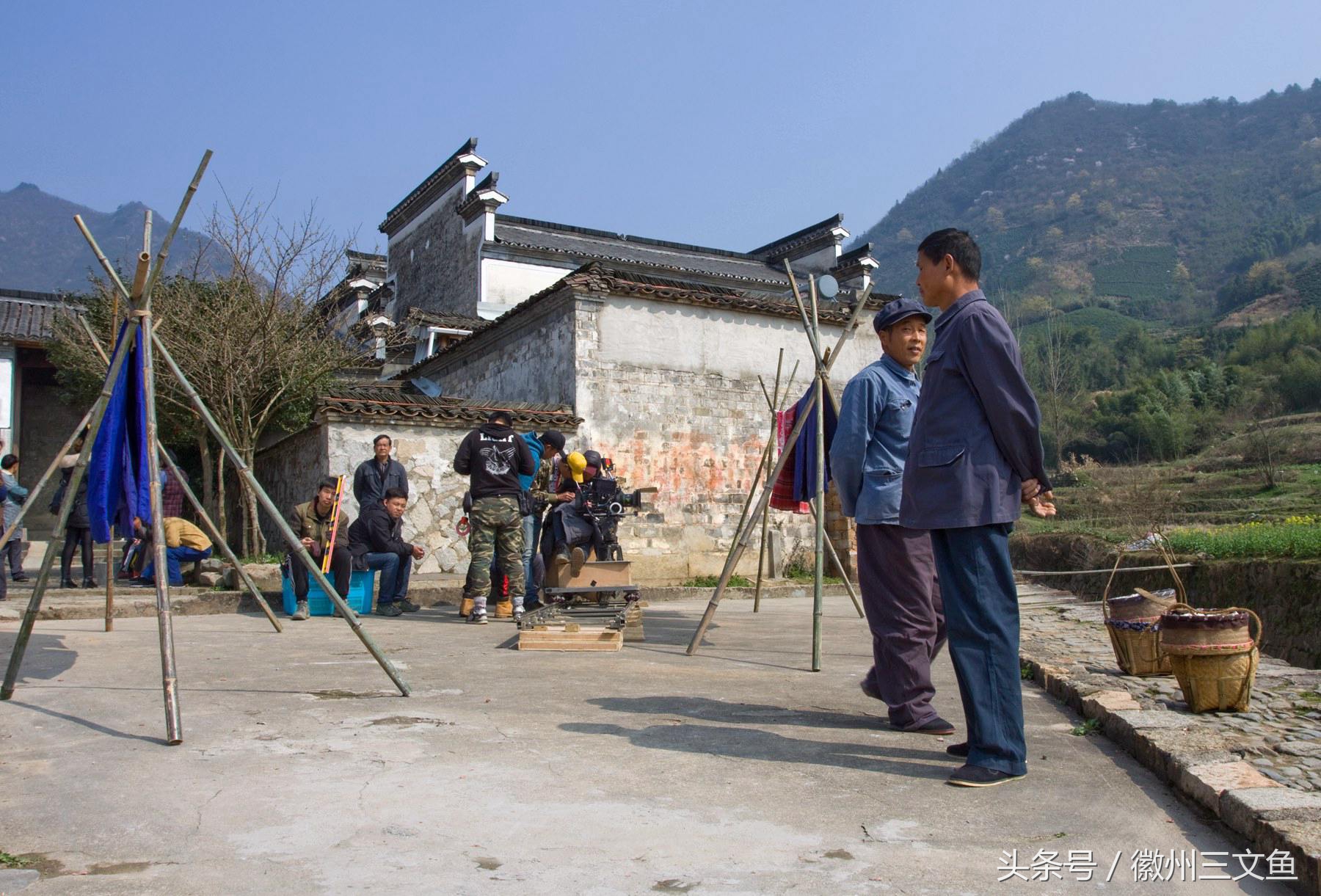 大江大河泾县黄田,泾县黄田洋船屋雪景