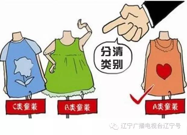 童装安全类别,童装abc类区别