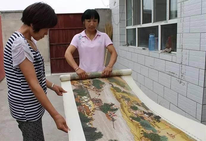 清明上河图十字绣在哪儿出售,十字绣的清明上河图