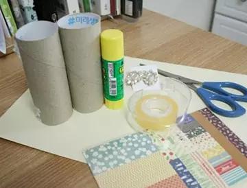 卫生纸卷筒废物利用图片,废弃卷纸筒手工