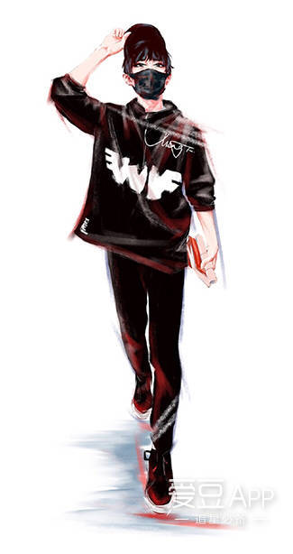 tfboys十年之约易烊千玺黑色衣服,tfboys十周年演唱会易烊千玺穿搭