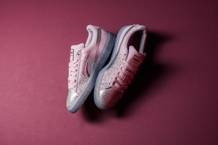 puma粉色系列,puma粉色和紫色运动套装