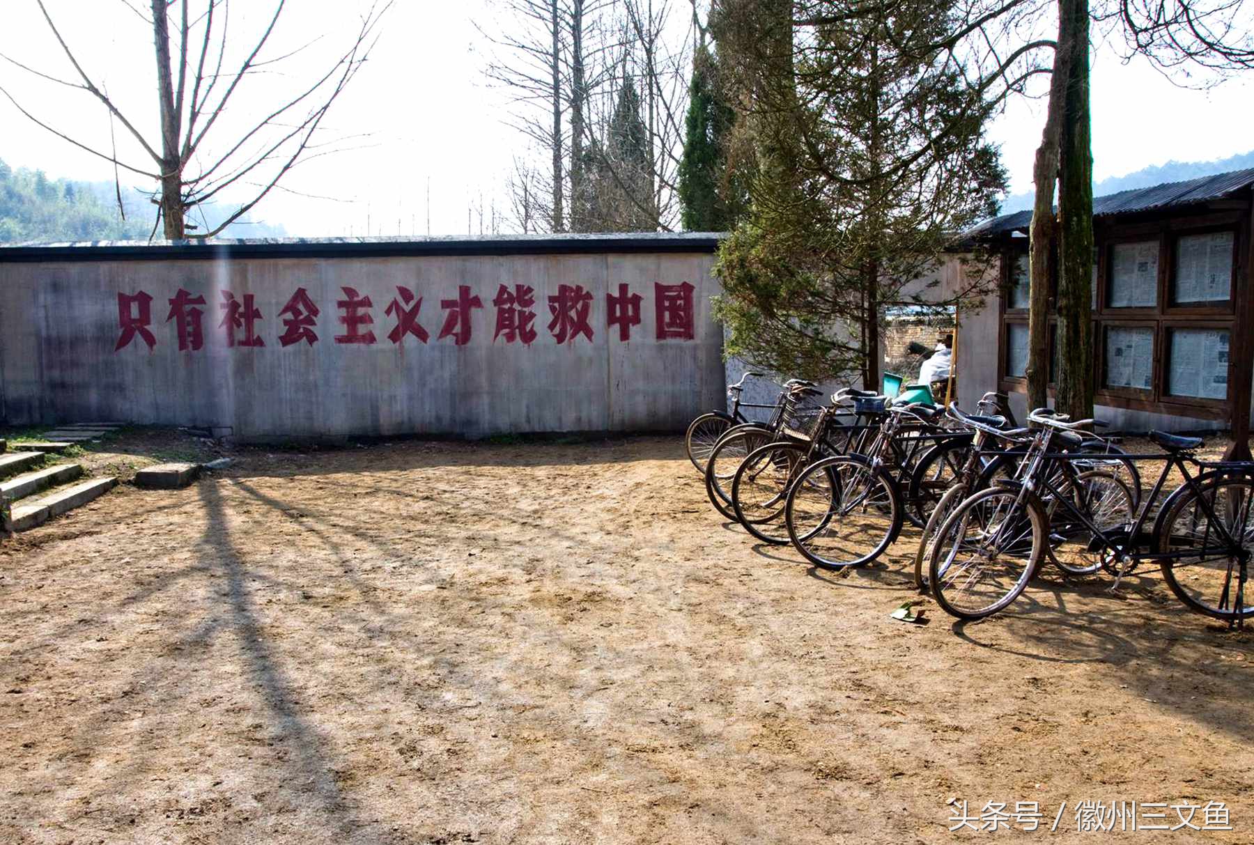 大江大河泾县黄田,泾县黄田洋船屋雪景